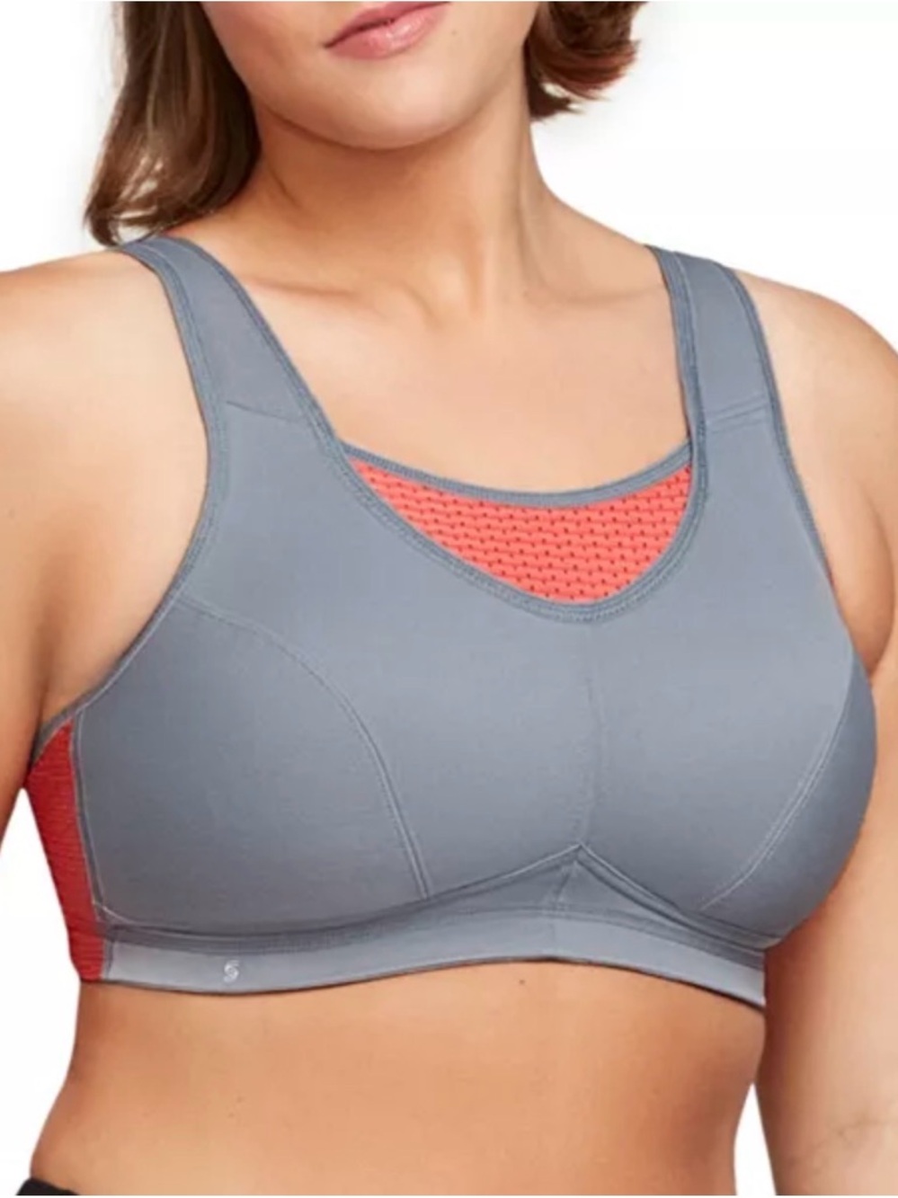Glamorise Women's Plus Size Sport Elite Performance Camisole Bra, size 38DD